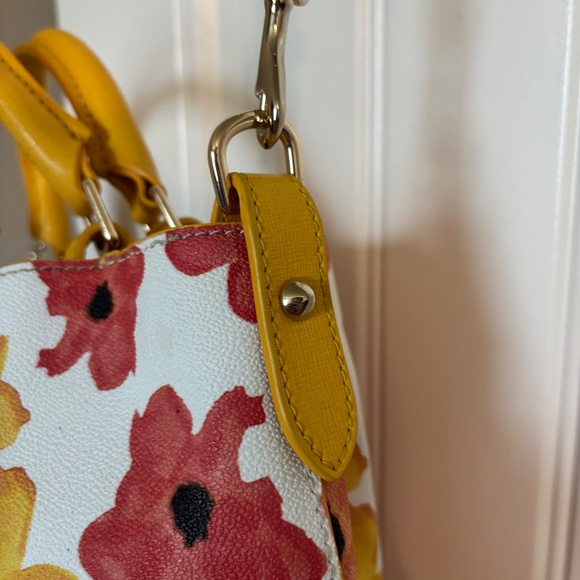 Dooney & Bourke Floral Bag - Yellow, Orange, and Red - Picture 3 of 12